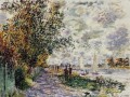 La orilla del río en Petit Gennevilliers Claude Monet